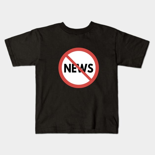 Toxic News Kids T-Shirt by NorseTech